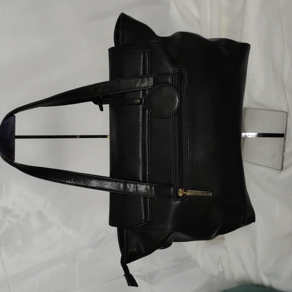 Versace 1969 Simulated Leather Pebbled Tote Bag / shoulder bag - Picture 6 of 15